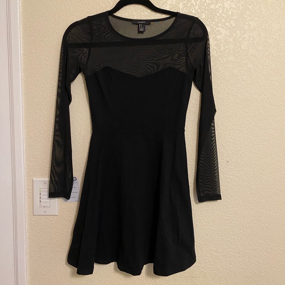 black mesh // SKATER DRESS 🛹